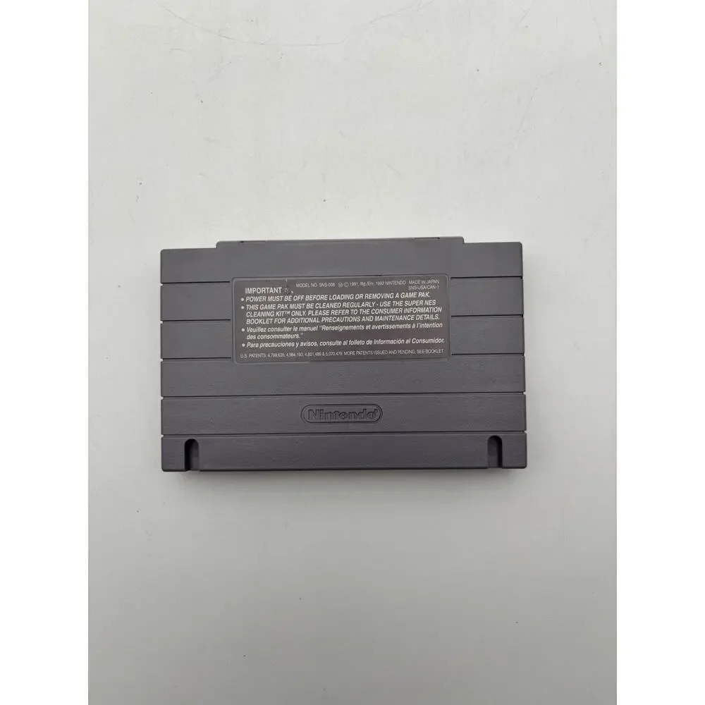 Tecmo Super Bowl (Super Nintendo SNES, 1993) Authentic Tested Working VG Cond